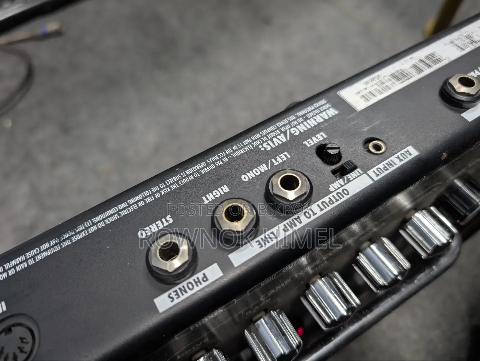Line 6 Pod XT Live With Original Adapter, Bag and USB Cable