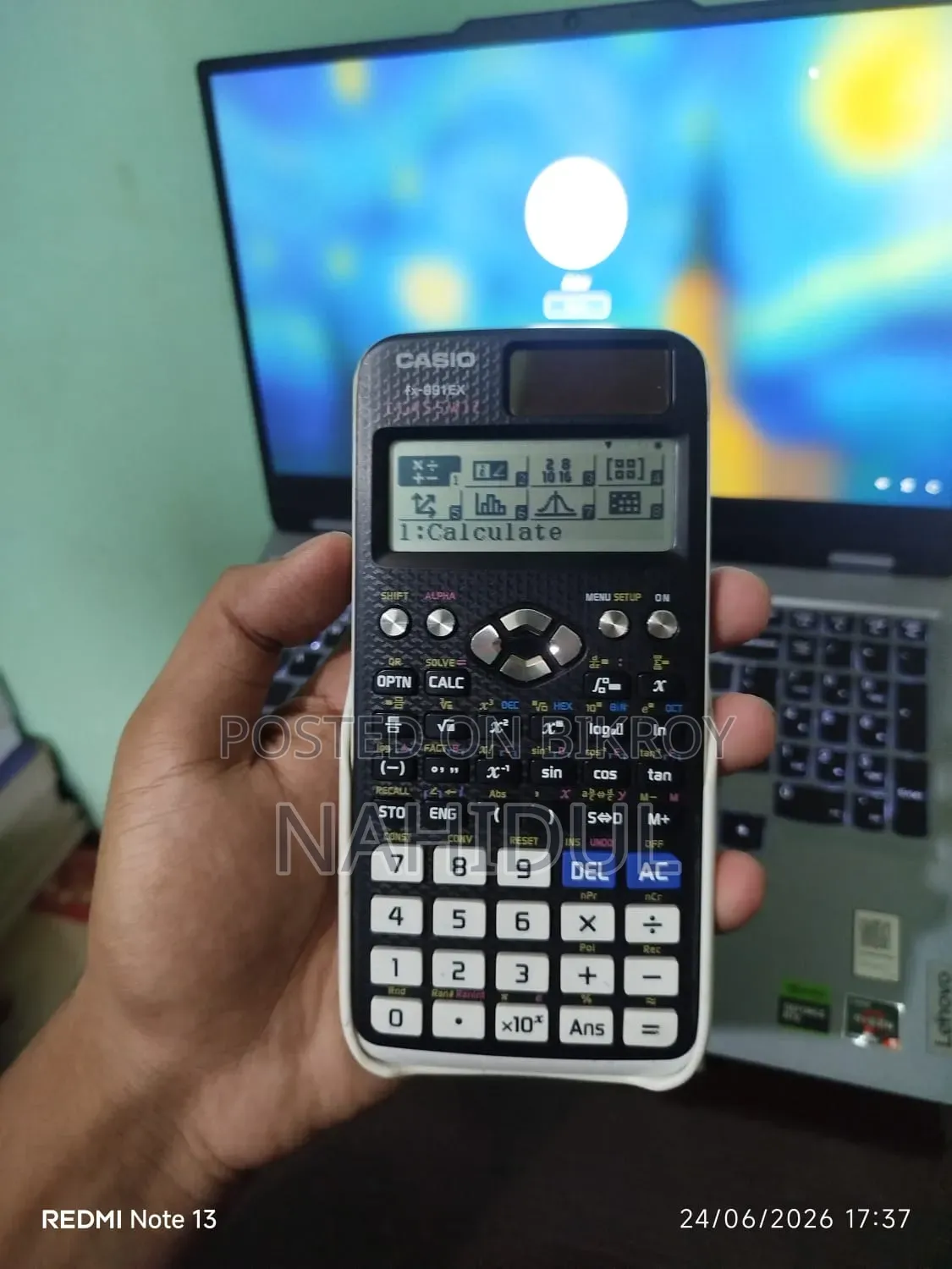 Casio 991 Ex Calculator Original