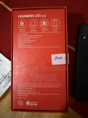 হুয়াওয়ে জিআর৫ ১৬ জিবি ব্ল্যাক