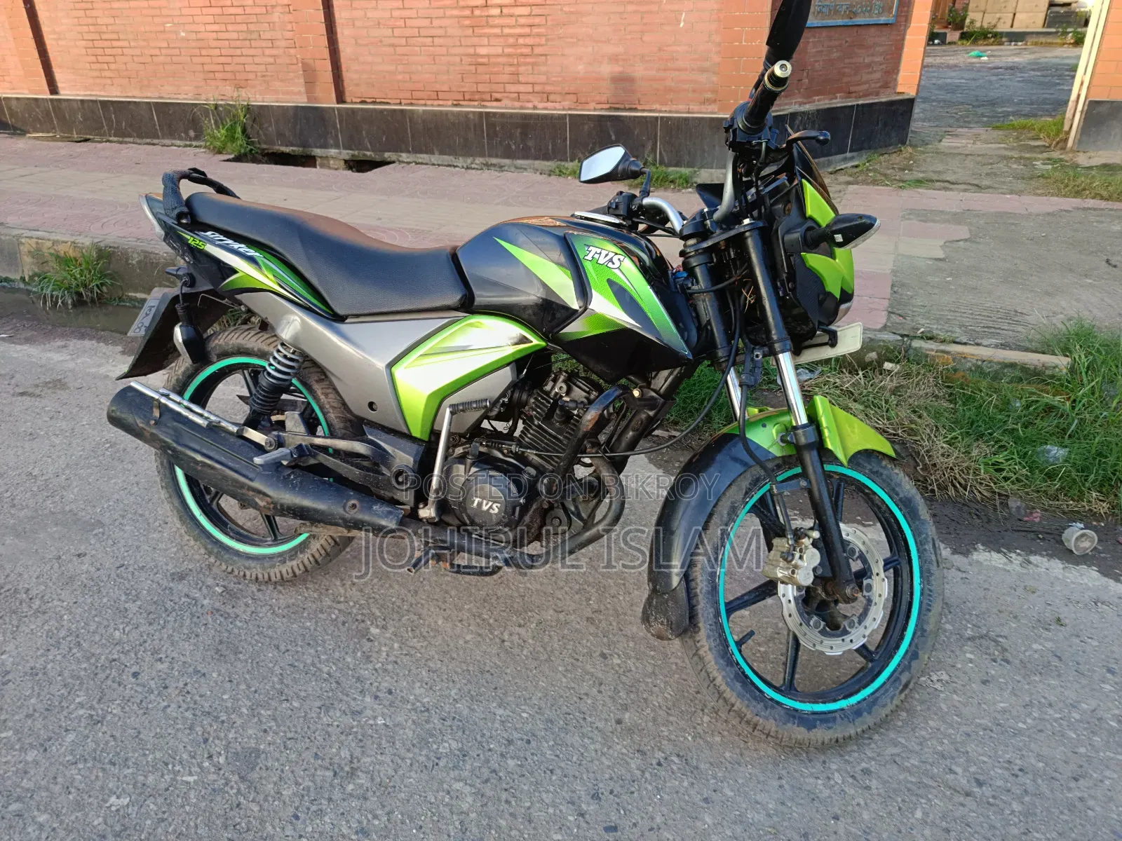 TVS Stryker 125 2019 Green