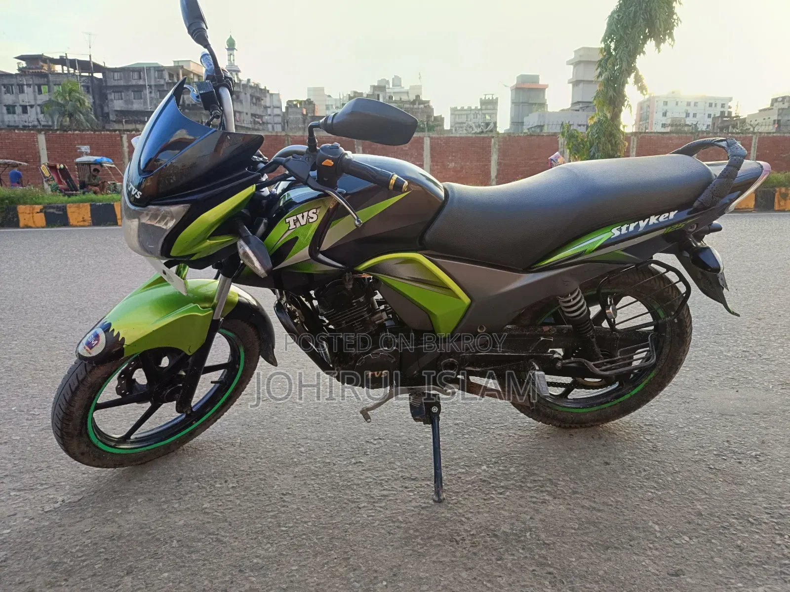 TVS Stryker 125 2019 Green