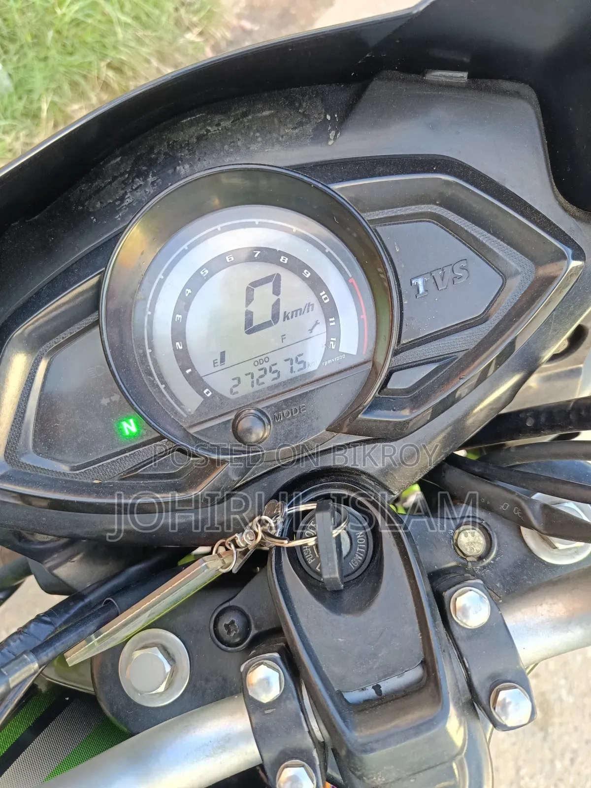 TVS Stryker 125 2019 Green