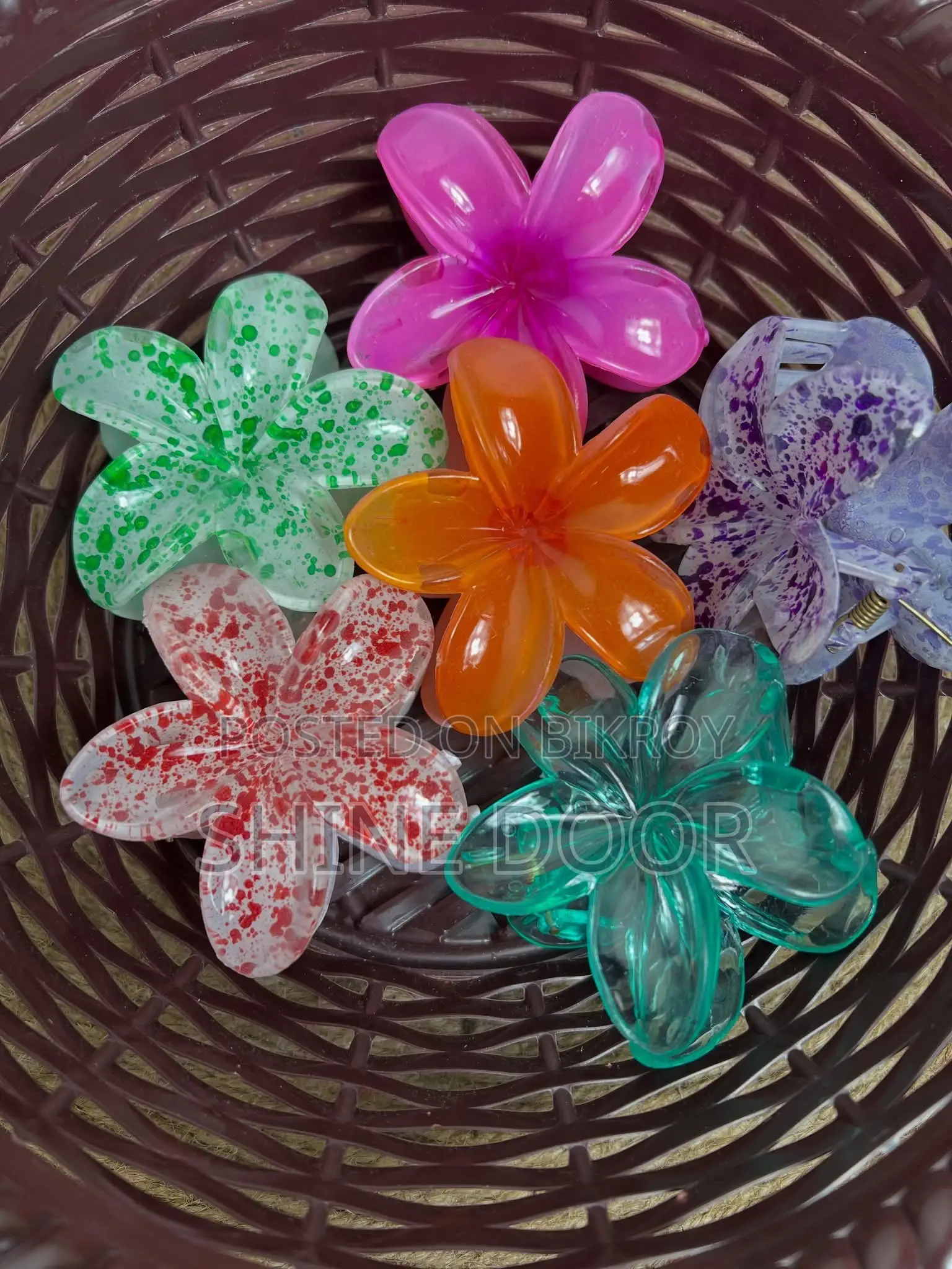 Stylish Floral Hair Clip Hair Claw