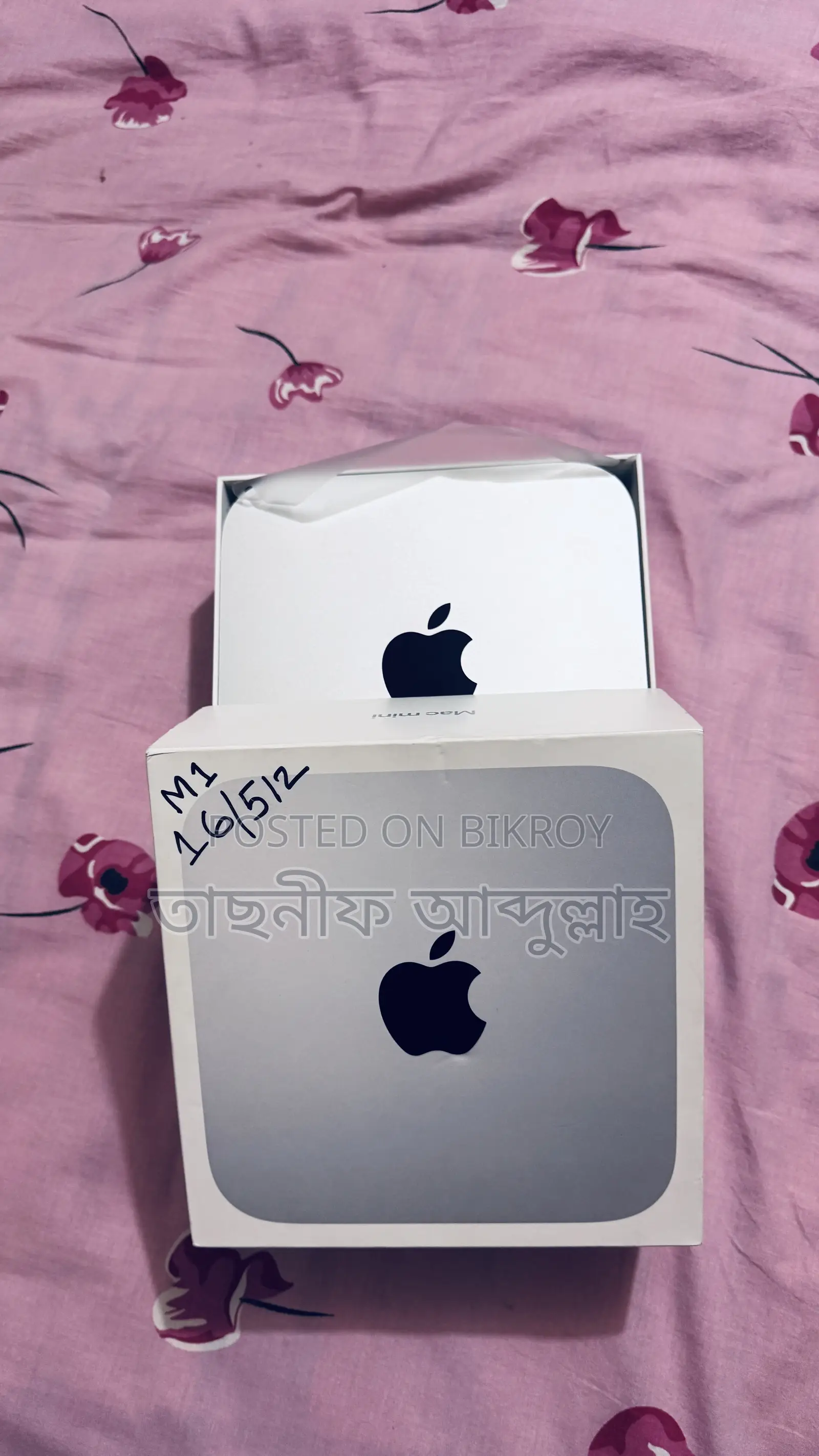 ডেস্কটপ কম্পিউটার অ্যাপল ম্যাক মিনি ১৬GB অ্যাপল M1 SSD ৫১২GB