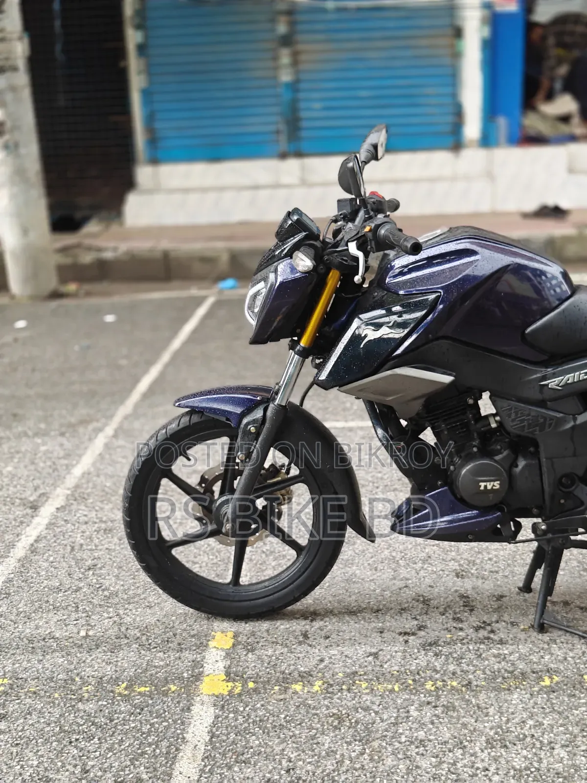 টিভিএস রাইডার ১২৫ ২০২২ ব্লু