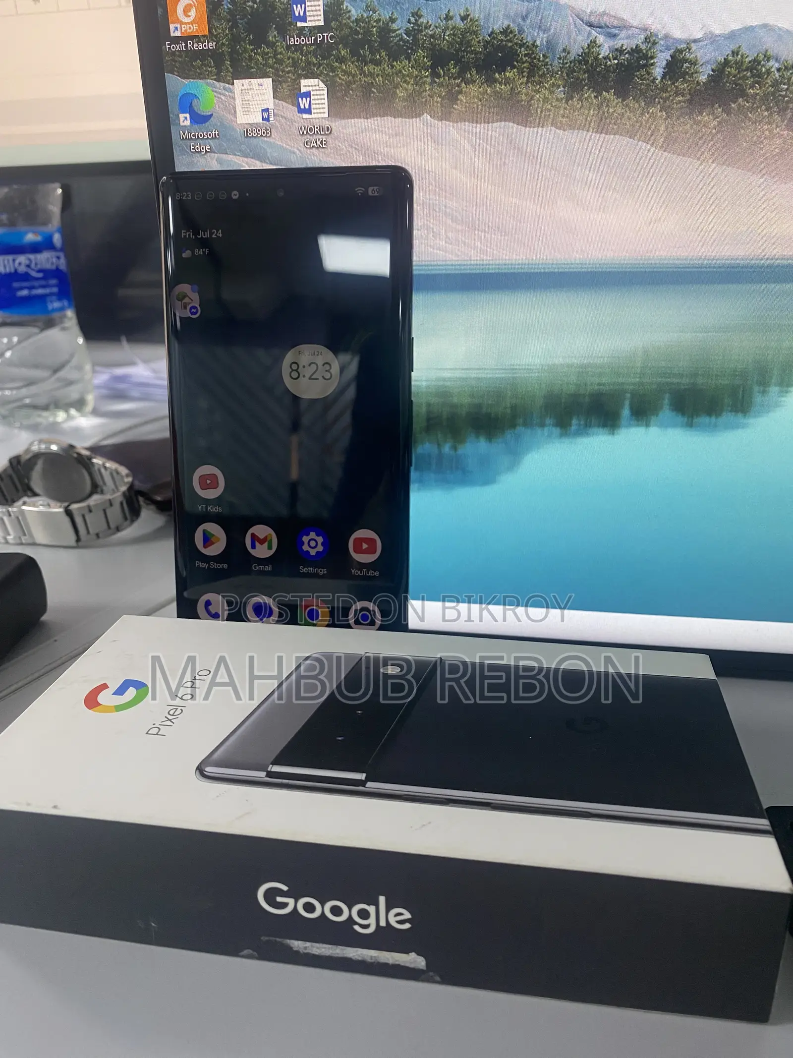 Google Pixel 6 Pro 128 GB Black