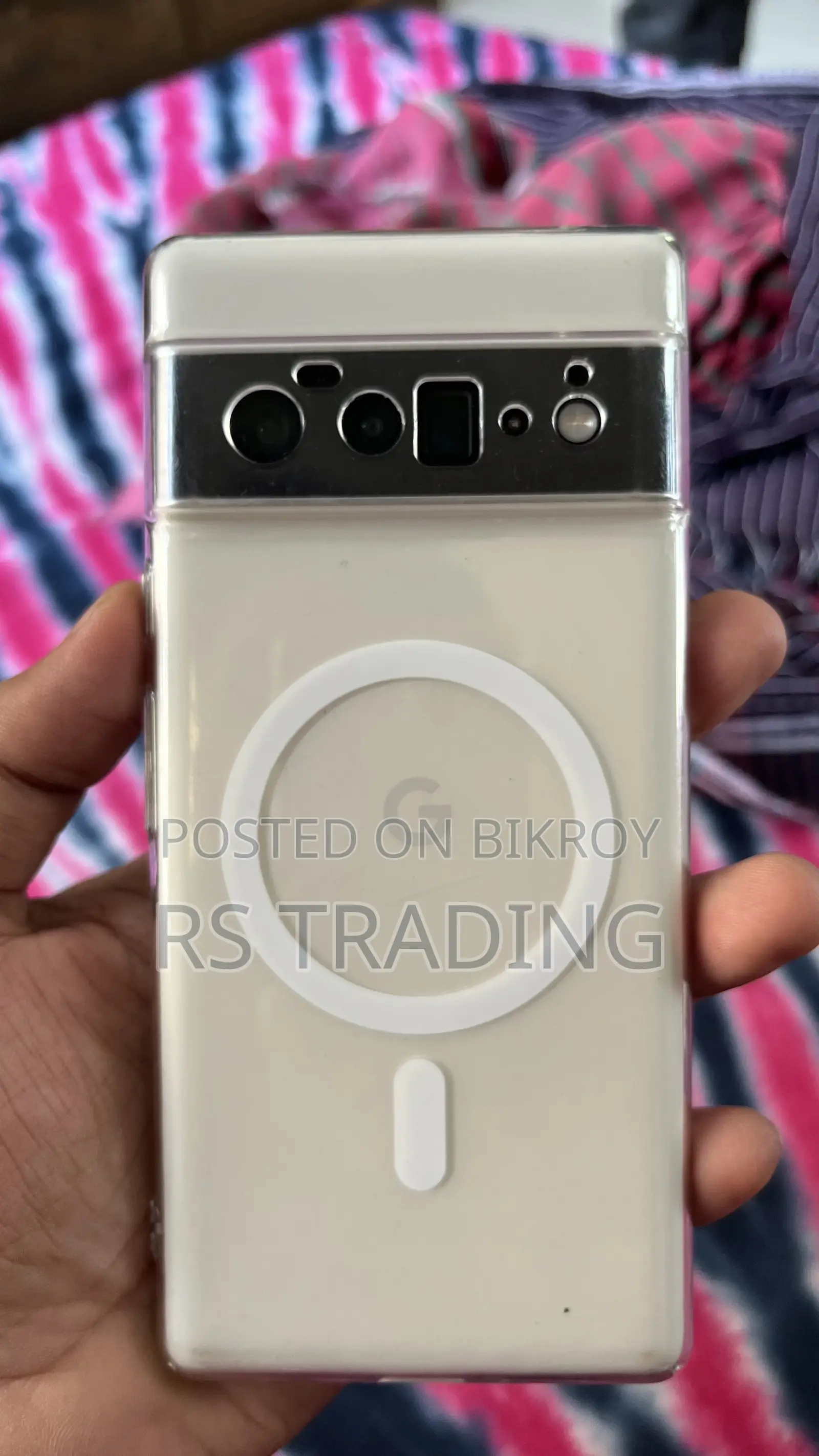 গুগল পিক্সেল ৬ প্রো ১২৮ জিবি সাদা