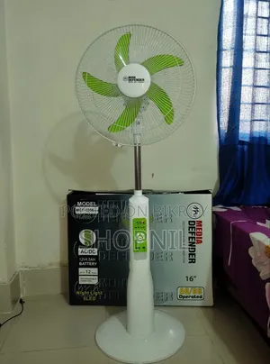 মিডিয়া ডিফেন্ডার ১৬" রিচার্জেবল এসি/ডিসি স্ট্যান্ড ফ্যান (MCF-1056HRS)
