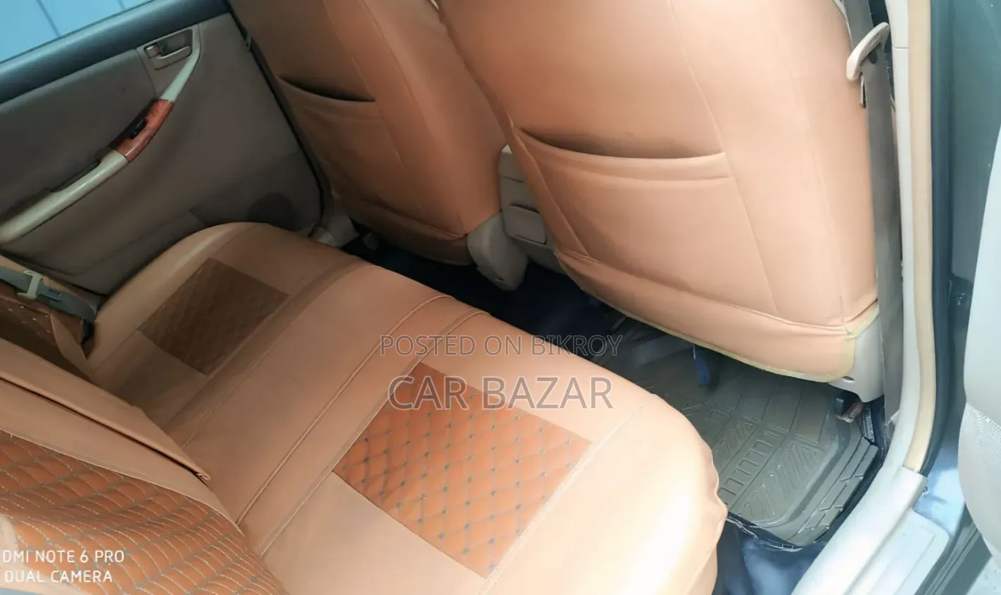 টয়োটা করোল্লা ফিল্ডার ১.৫ পেট্রোল এফডব্লিউডি ২০০৫ কালো