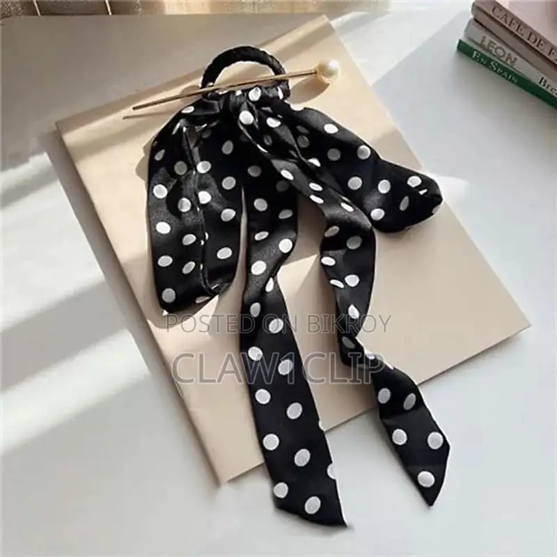 Hair Sticks Chinese Style Elegant Women's Long Ribbon Hair Stick Clip