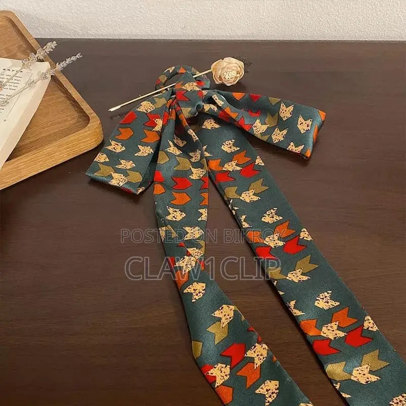 Hair Sticks Chinese Style Elegant Women's Long Ribbon Hair Stick Clip