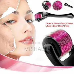 Derma Roller Micro Needle for Hair, Beard Growth and Facial Skin
