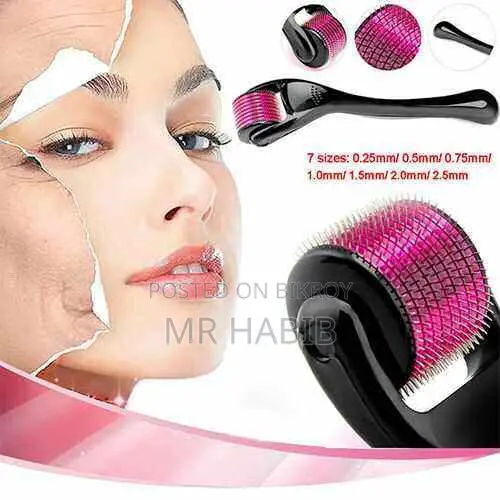 Derma Roller Micro Needle for Hair, Beard Growth and Facial Skin