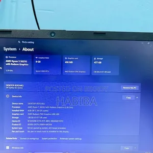 ল্যাপটপ HP 15s 8gb AMD Ryzen 5 SSD 512gb