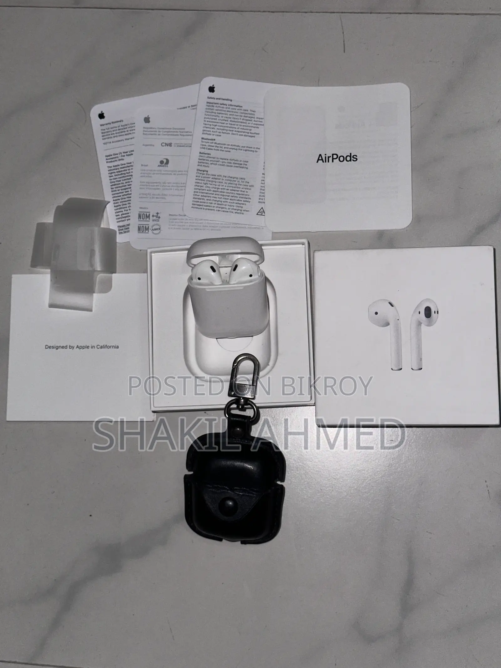 Original Apple AirPods (2nd Generation) – Full Box & Extras