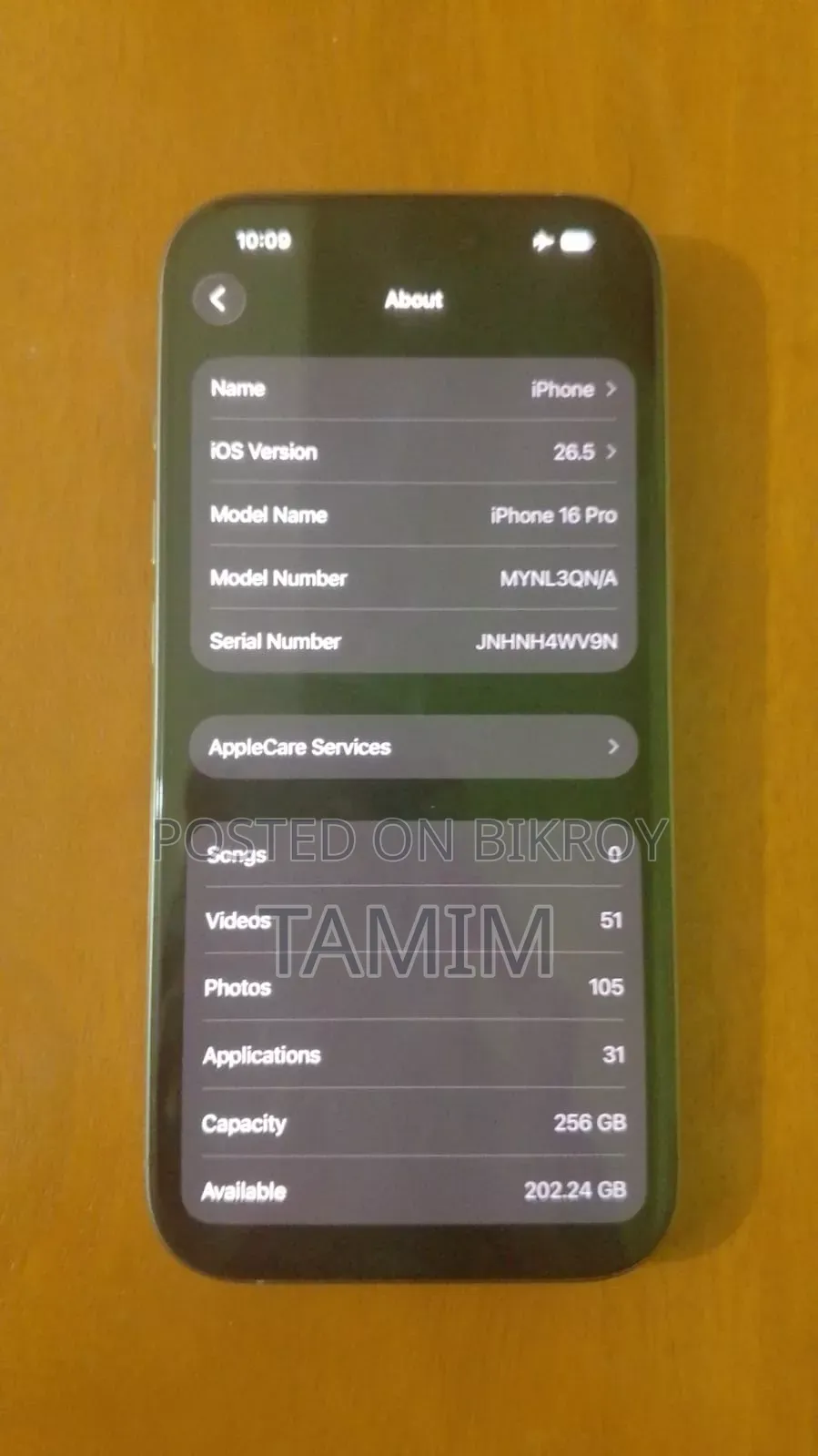 Apple iPhone 16 Pro 256 GB