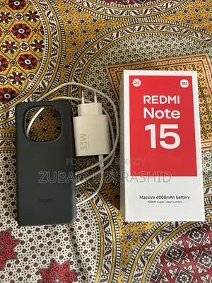 New Xiaomi Redmi Note 15 128 GB Black