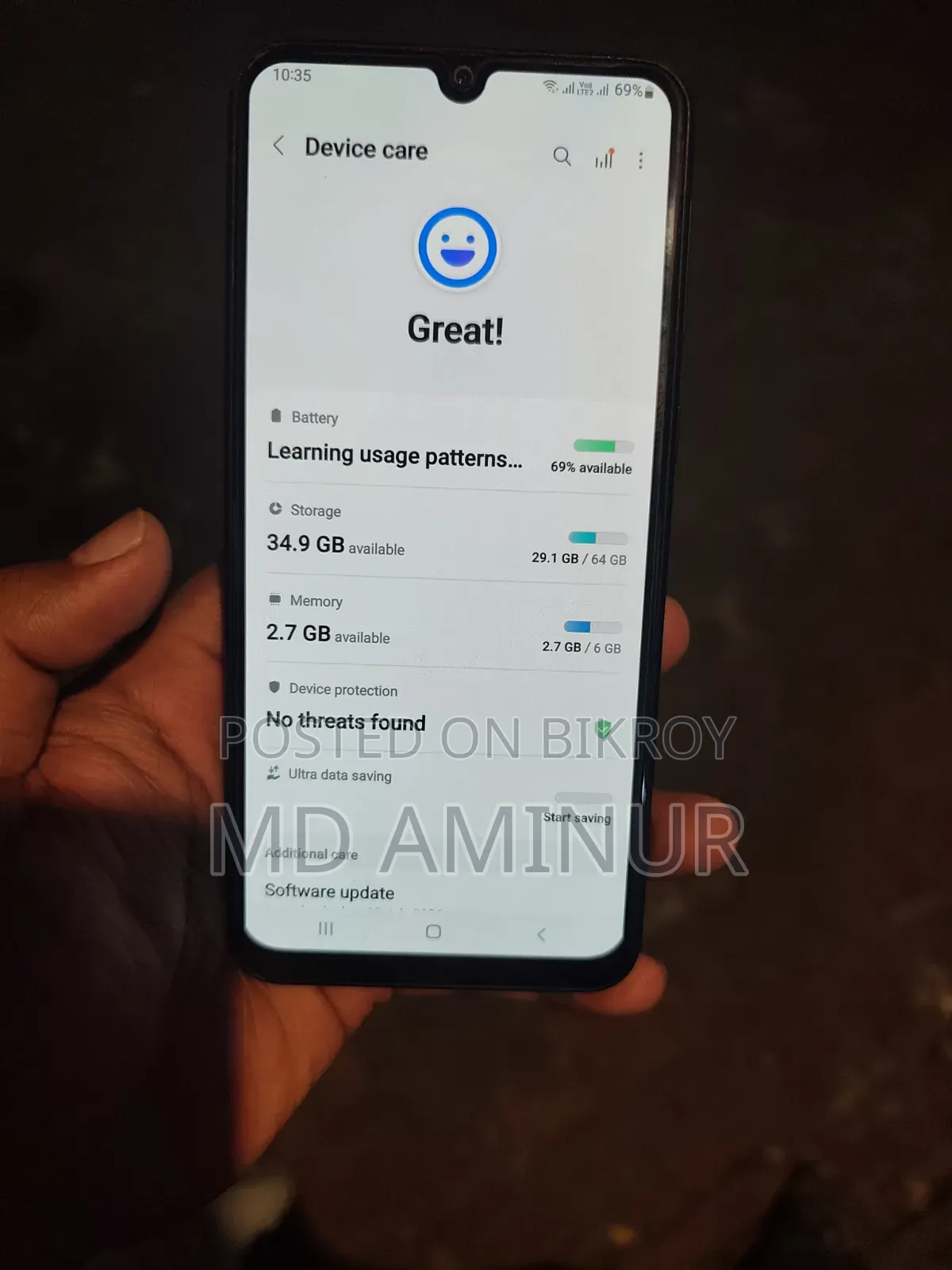 Samsung Galaxy M31 64 GB Blue