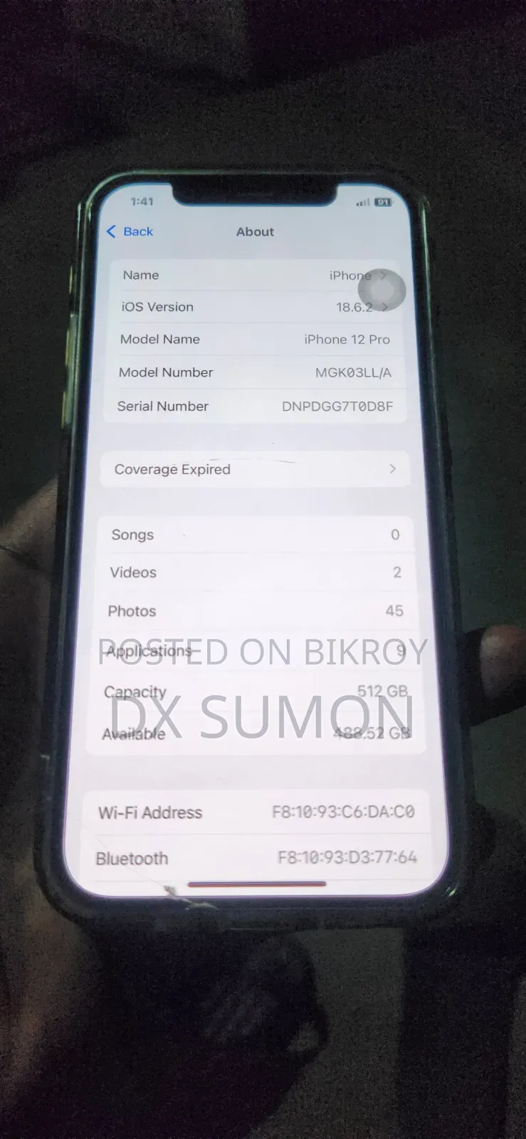 Apple iPhone 12 Pro 512 GB White