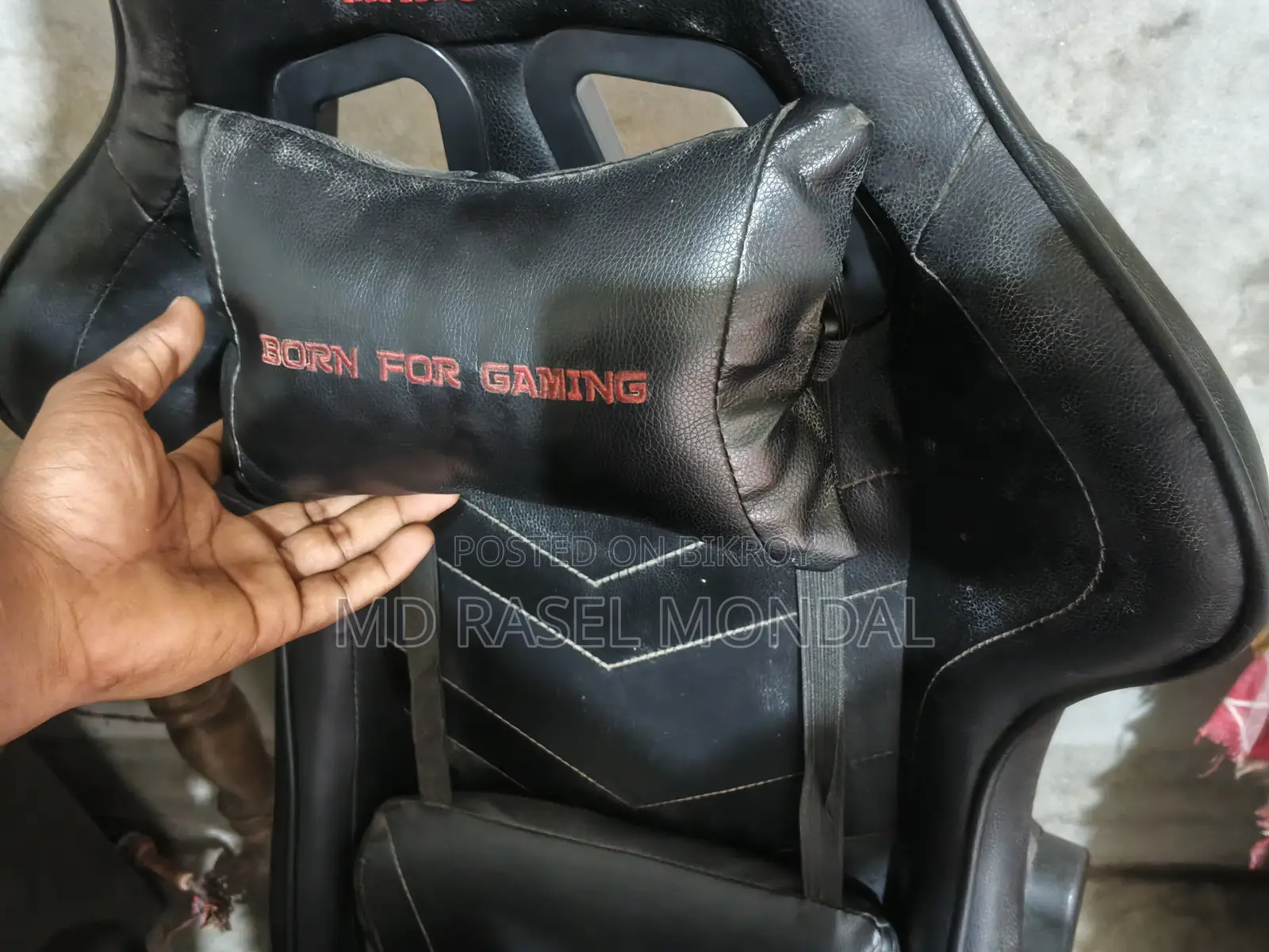 Gaming Chair (MARVO) Used but completely like new.