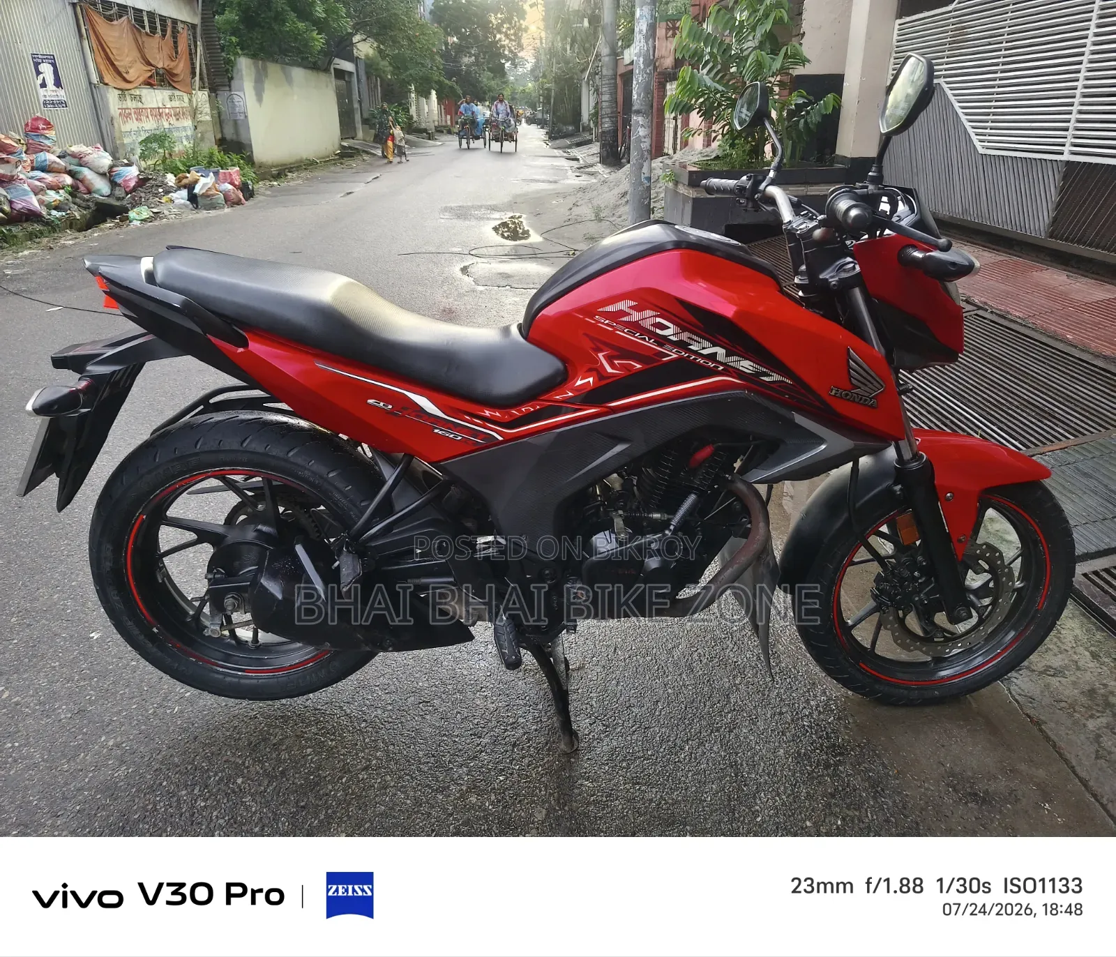 Honda Hornet 2018 Red