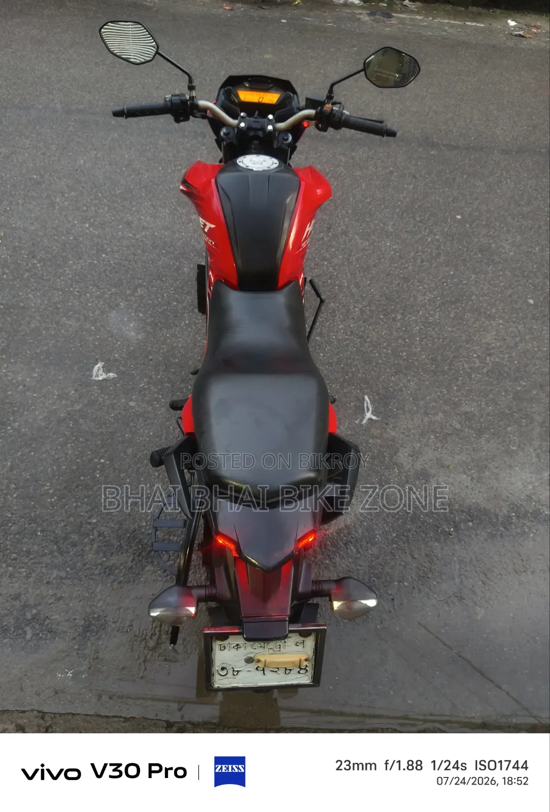 Honda Hornet 2018 Red