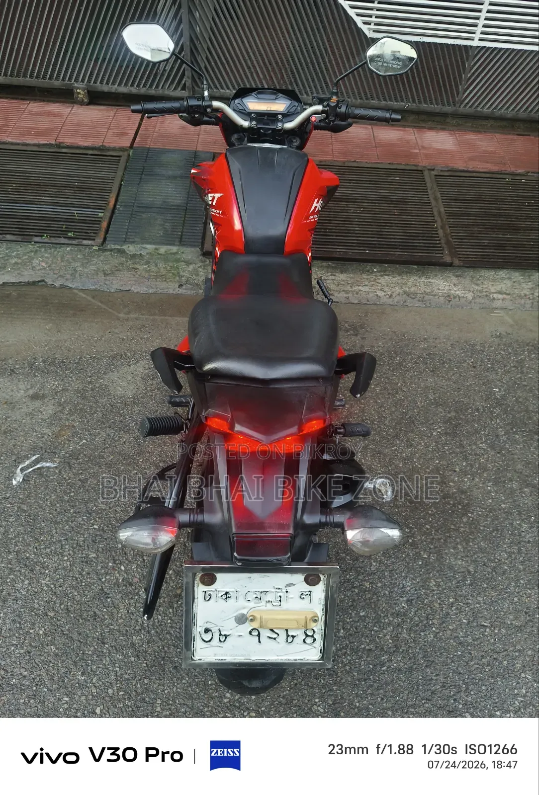Honda Hornet 2018 Red