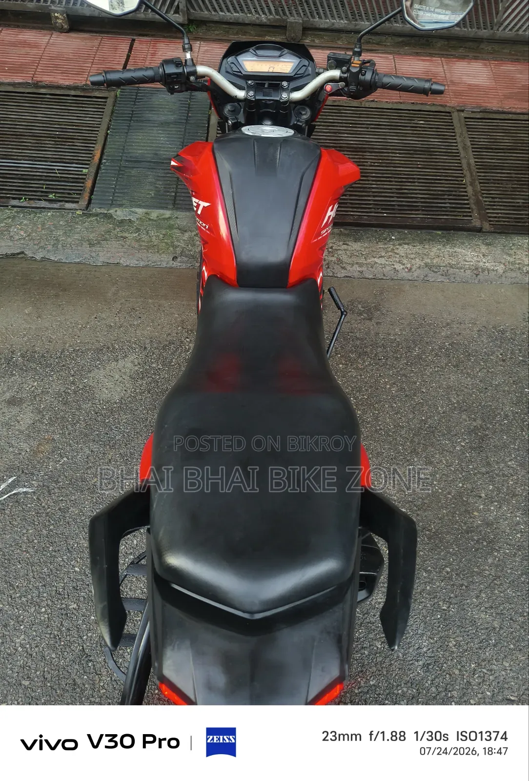 Honda Hornet 2018 Red