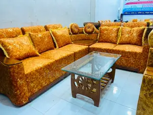 মিনি কর্নার সোফা ৫ সিট সাথে ১ কর্নার