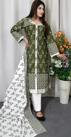 কটন রেডিমেড থ্রি পিস