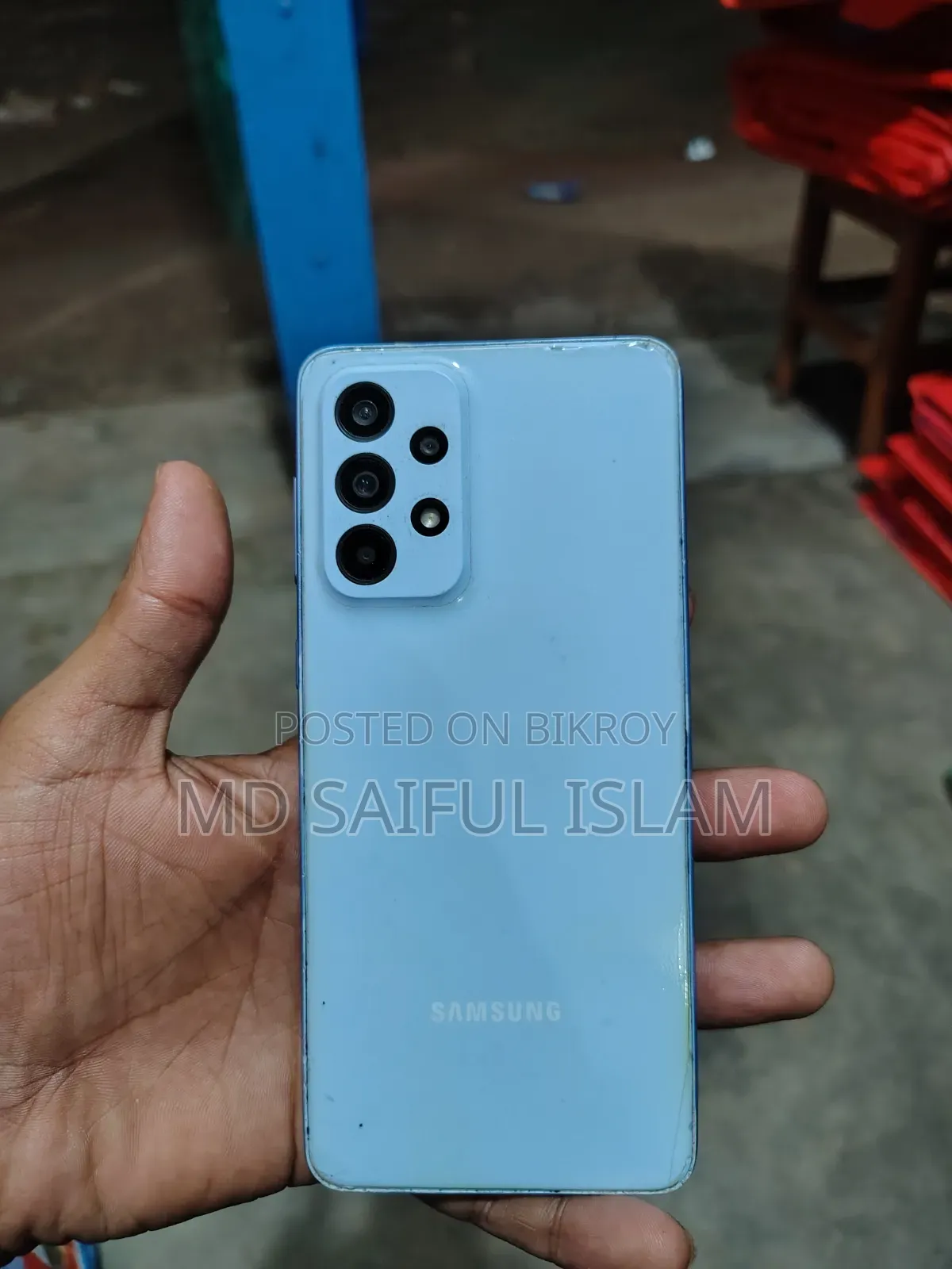 স্যামসাং গ্যালাক্সি এ৩৩ ৫জি ১২৮ জিবি নীল