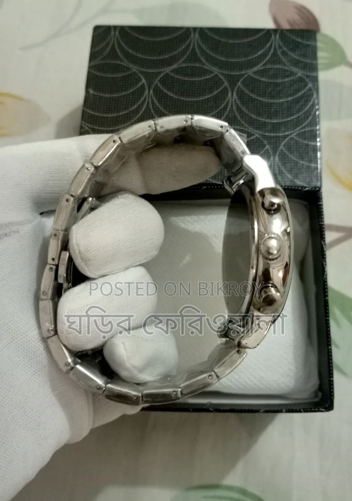 AAA Grade Emporio Armani Quartz Chronograph Watch 45mm Dial Size