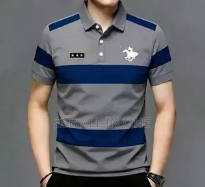 Striped Super Premium Half Sleeve Polo Shirts