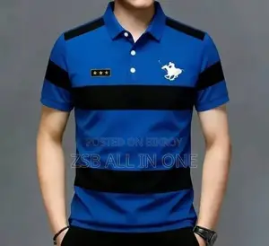 Striped Super Premium Half Sleeve Polo Shirts