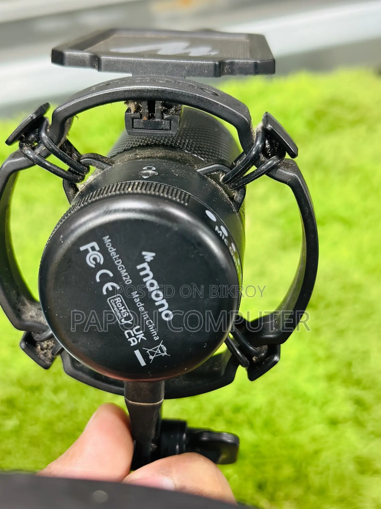 MAONO DGM20 GamerWave Condenser USB Gaming RGB Microphone