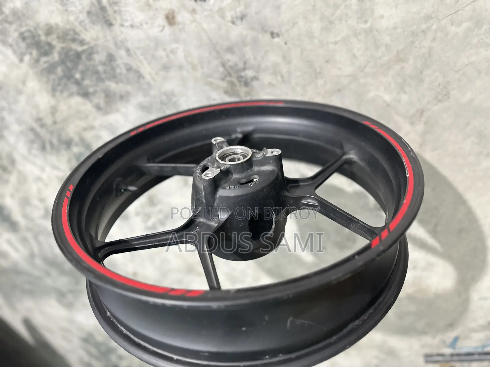 Suzuki Gixxer Fi Rear Rim