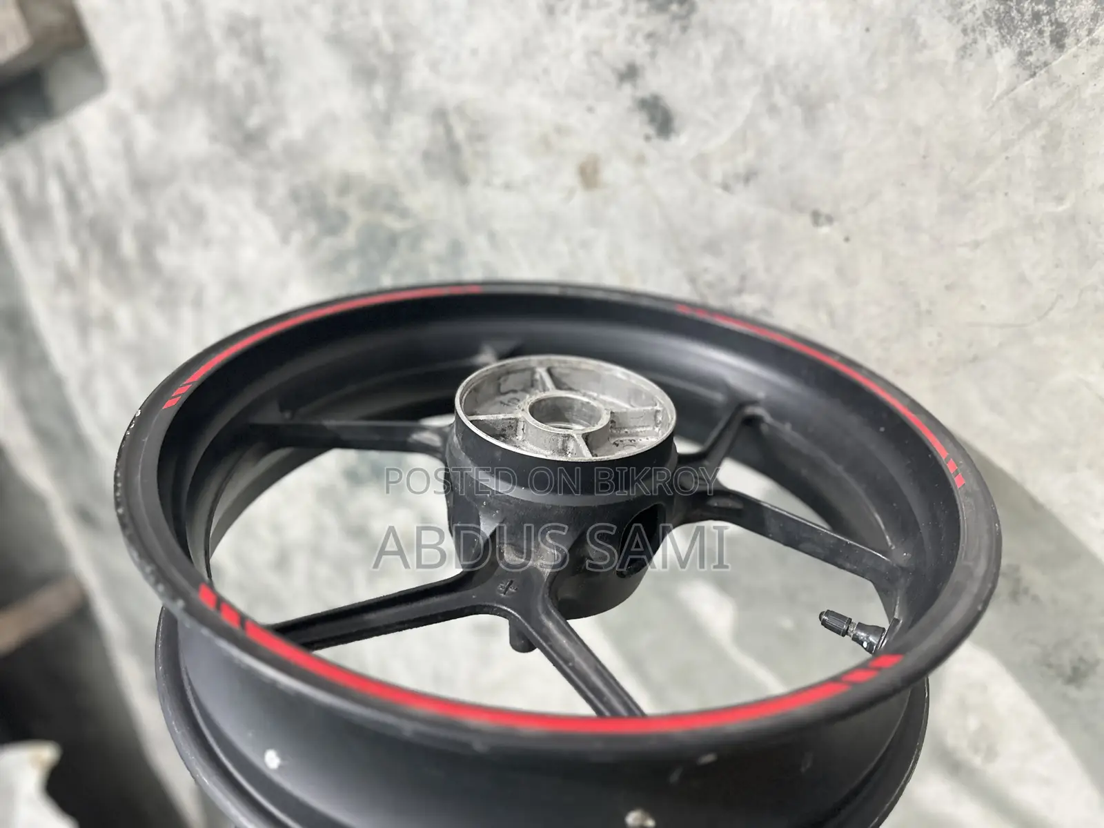 Suzuki Gixxer Fi Rear Rim