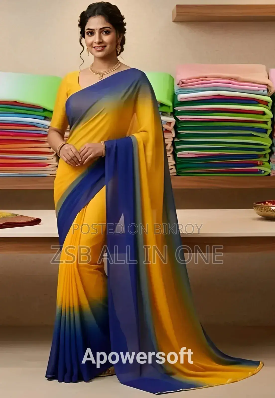 Rongdhonu Georgette Saree New Update
