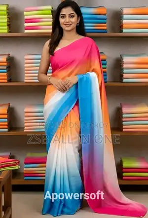 Rongdhonu Georgette Saree New Update