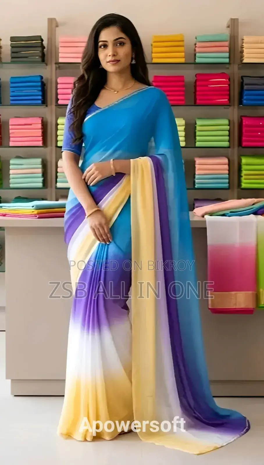 Rongdhonu Georgette Saree New Update