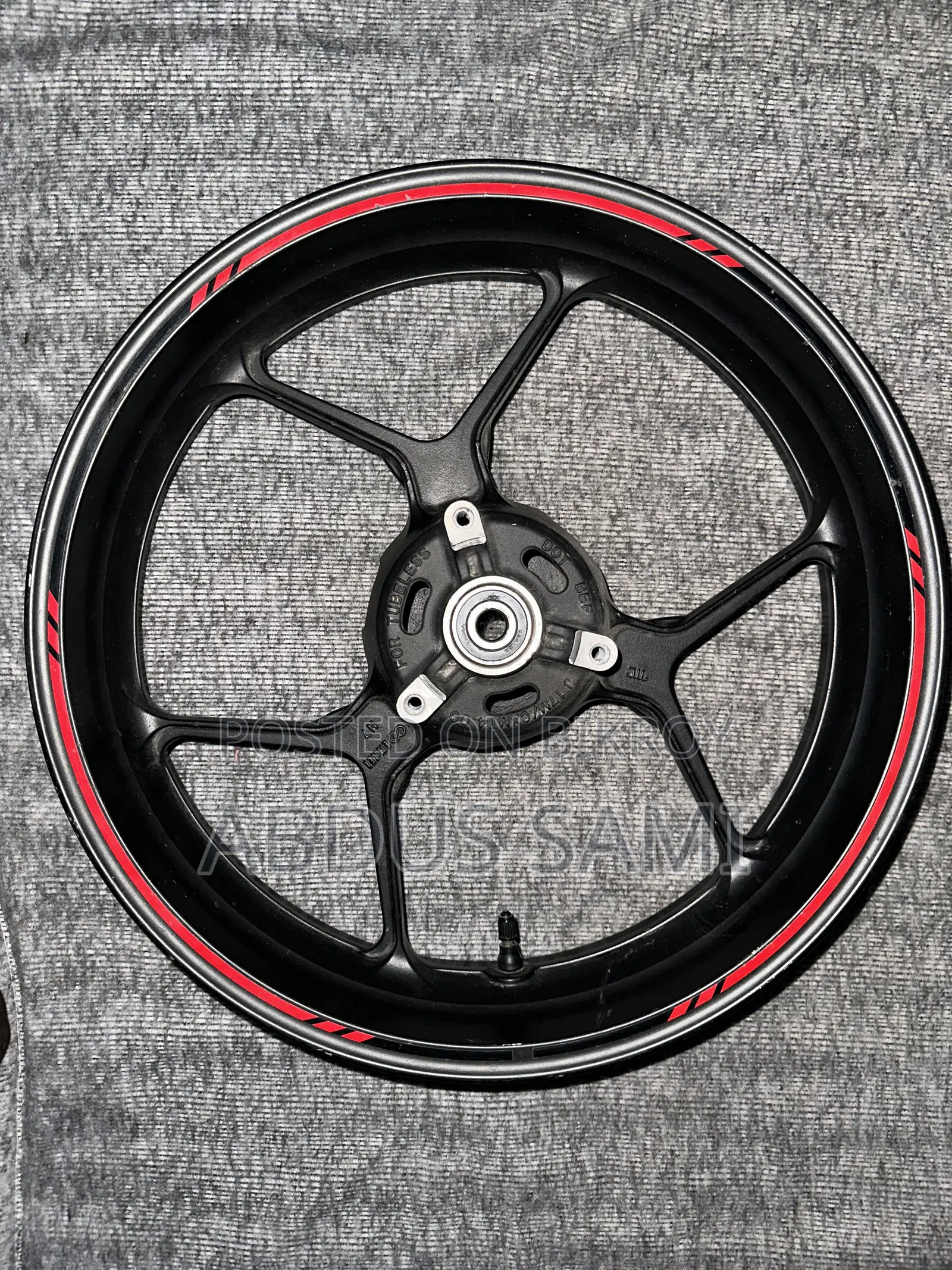 Suzuki Gixxer Fi Rear Rim