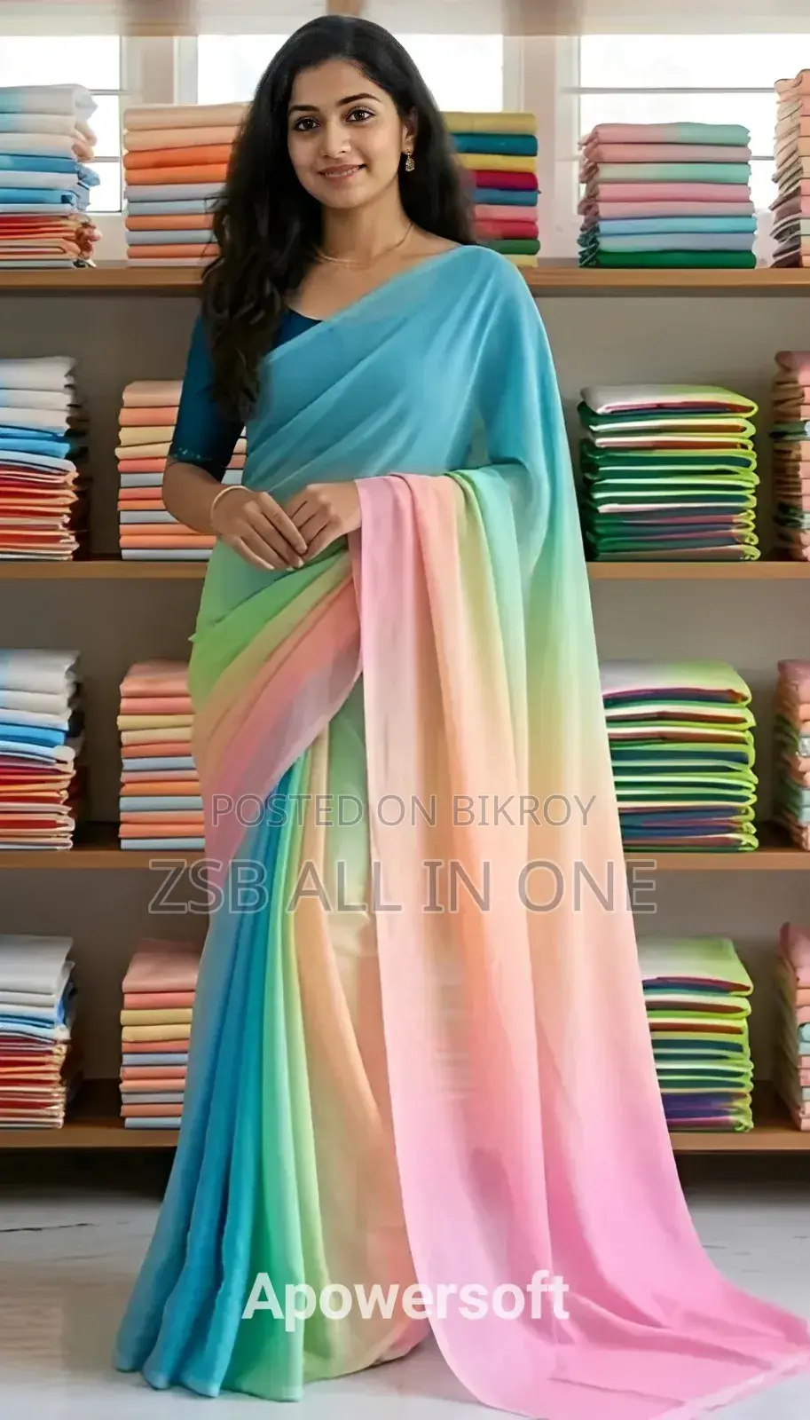 Rongdhonu Georgette Saree New Update