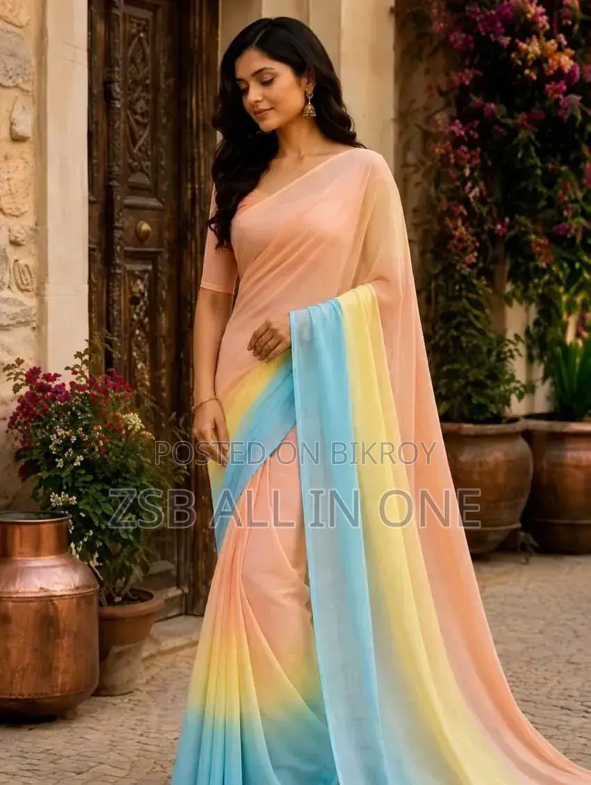 Rongdhonu Georgette Saree New Update