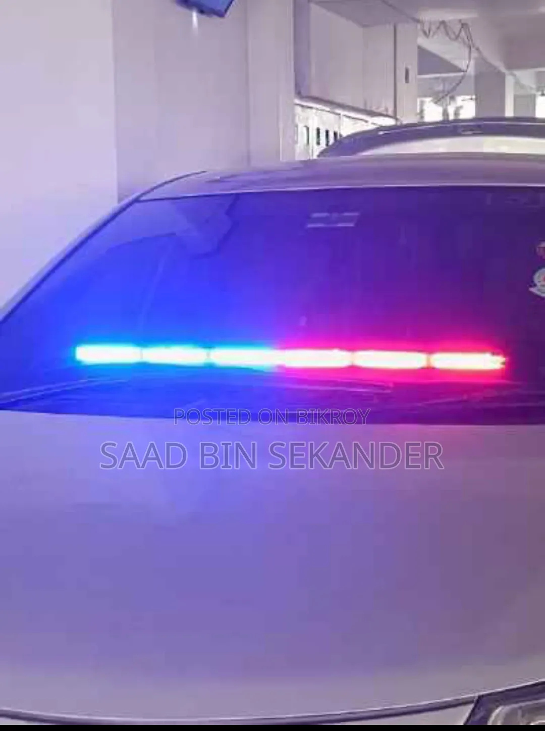 6 Bar Police Light