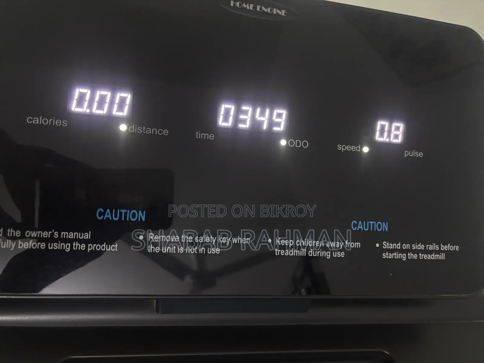 Home Engine Treadmill