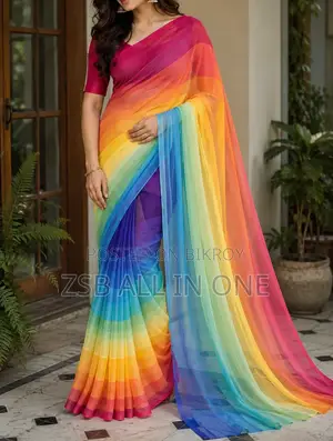 Rongdhonu Georgette Saree New Update Collection