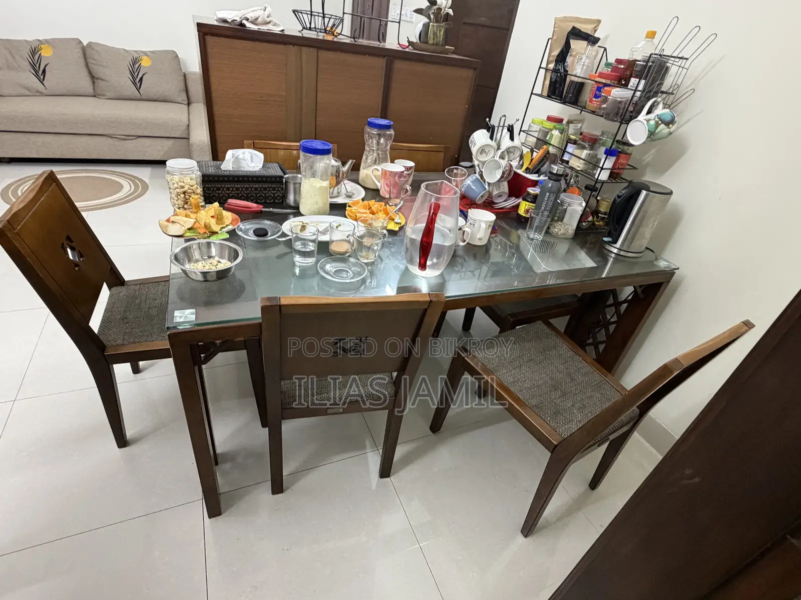 Hatil 6 Seater Dining Table