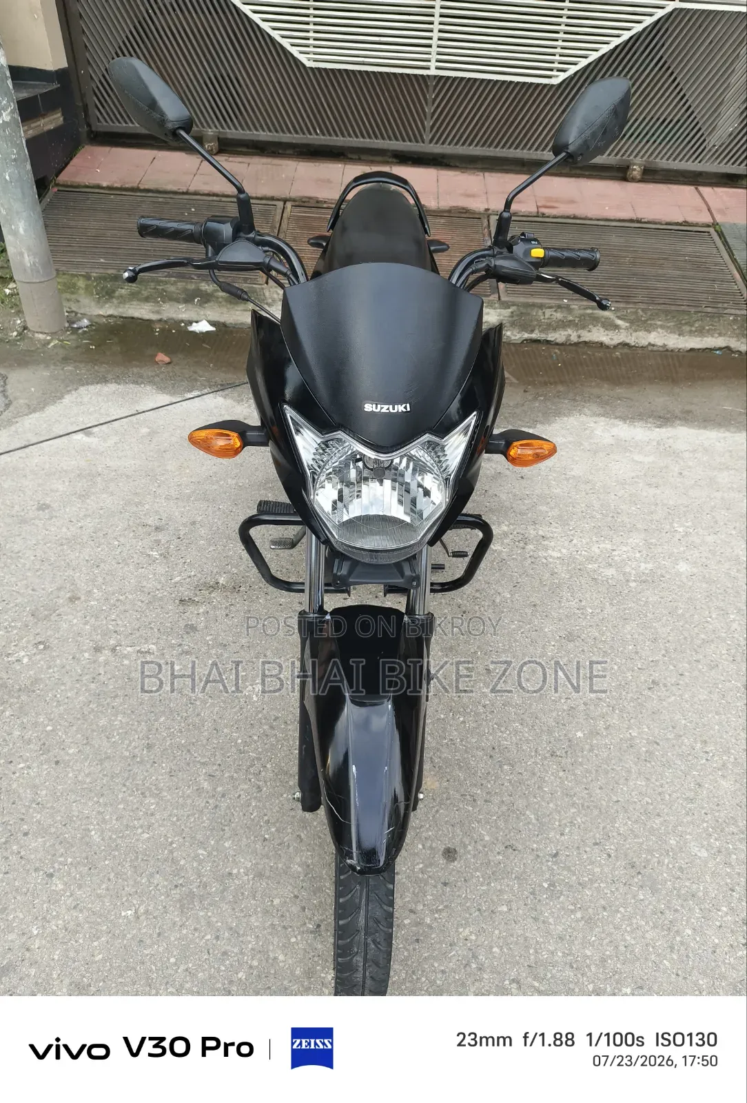 Suzuki Hayate EP 2025 ব্ল্যাক