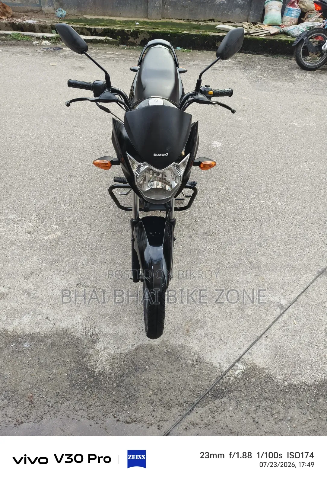 Suzuki Hayate EP 2025 ব্ল্যাক