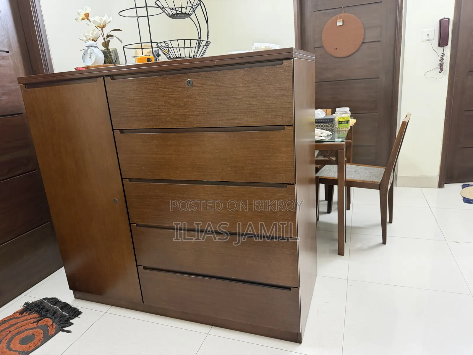 5 Drawers Hatil Wardrobe